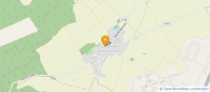 localisation de l'entreprise A NA TEF  COUVRON-ET-AUMENCOURT