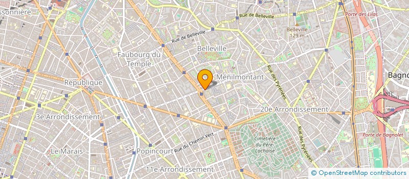 localisation de l'entreprise A NADIA  PARIS