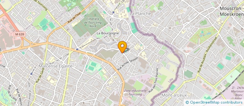 localisation de l'entreprise A'NAU COPINES  TOURCOING