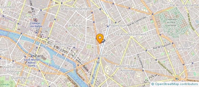 localisation de l'entreprise A NEMO  PARIS