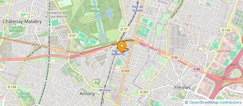 localisation de l'entreprise A-NGUYEN CONSEIL à ANTONY