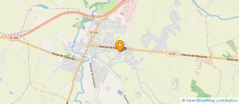 localisation de l'entreprise A-NIA E-SERVICES  SOUAL