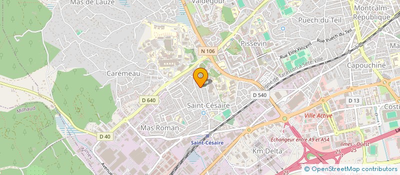 localisation de l'entreprise A NIMES TOI  NIMES