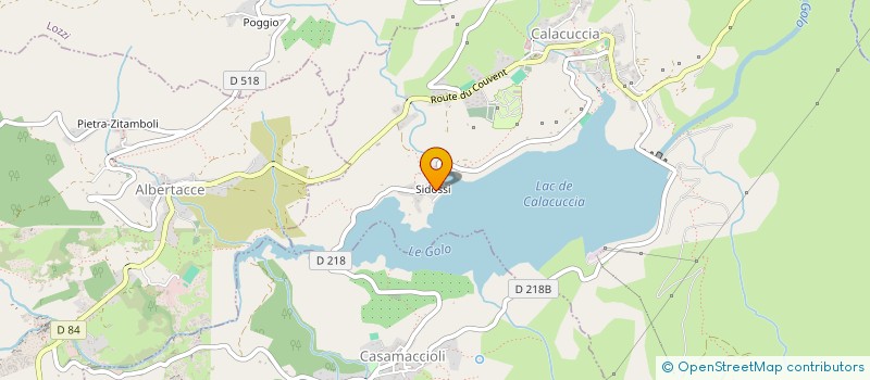 localisation de l'entreprise A NIULESA à CALACUCCIA