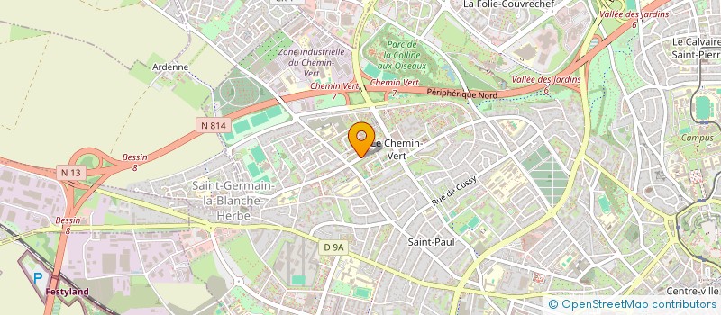 localisation de l'entreprise A NO MAD VOICE à CAEN