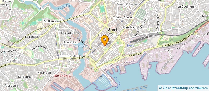localisation de l'entreprise A NOEL à BREST