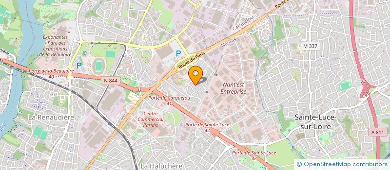 localisation de l'entreprise A'NOOVO à NANTES
