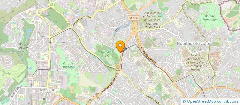 localisation de l'entreprise A NOS AGES à MONTPELLIER