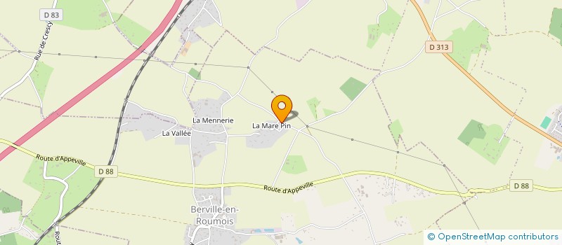 localisation de l'entreprise A NOS AMIS CANADIENS  LES MONTS DU ROUMOIS