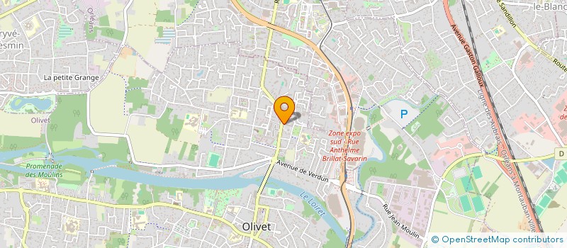localisation de l'entreprise A NOS BEAUTES à OLIVET