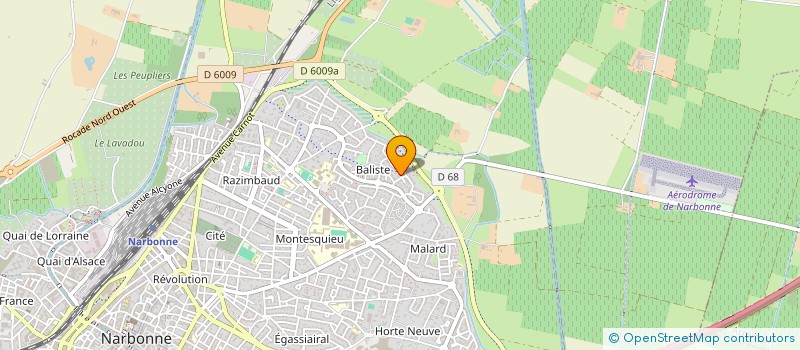 localisation de l'entreprise A NOS GRAINS DE SABLE  SERIGNAN