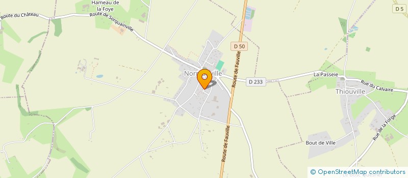 localisation de l'entreprise A NOS PLUS BELLES ETOILES  NORMANVILLE