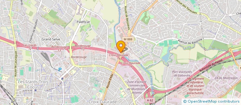 localisation de l'entreprise A.NOS TELECOM à TOULOUSE