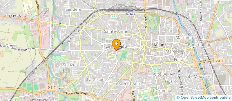 localisation de l'entreprise A NOSTE  TARBES