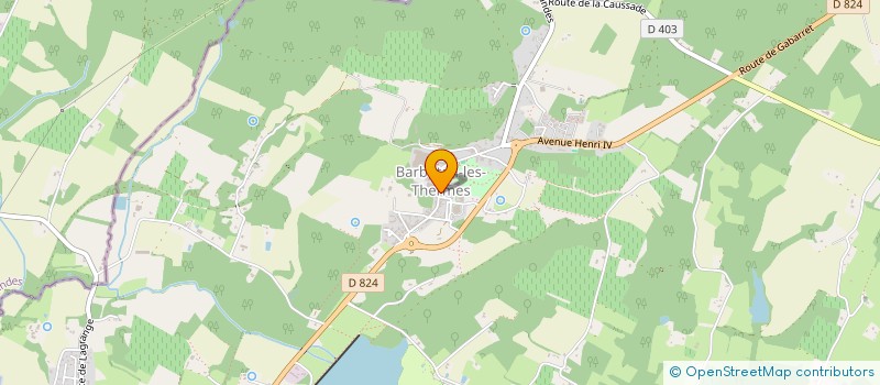 localisation de l'entreprise A NOSTE  CAZAUBON