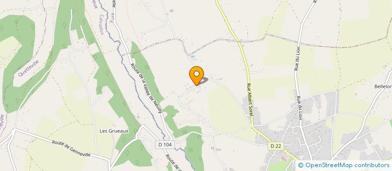localisation de l'entreprise A NOTRE RYTHME à BEUZEVILLE