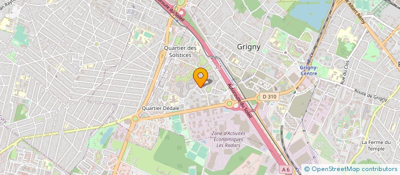 localisation de l'entreprise A NOU LA à GRIGNY