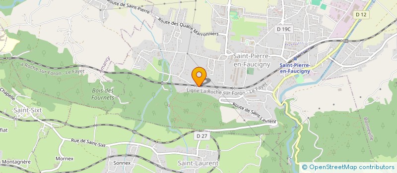 localisation de l'entreprise A' NOU2  LA CHAPELLE-RAMBAUD