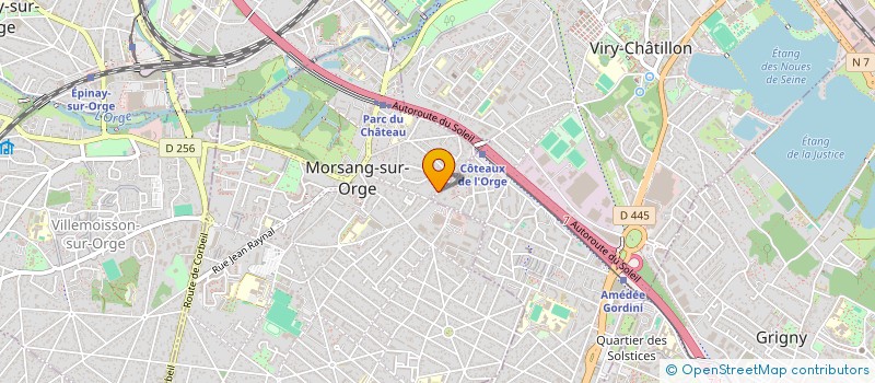 localisation de l'entreprise A NOUS 4 à MORSANG-SUR-ORGE