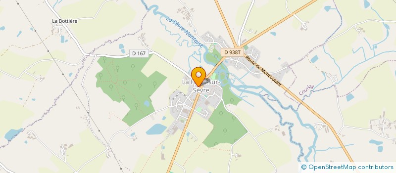 localisation de l'entreprise A NOUS 4  LA FORET-SUR-SEVRE