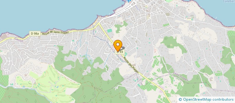 localisation de l'entreprise A NOUS 4 à SAINT-TROPEZ