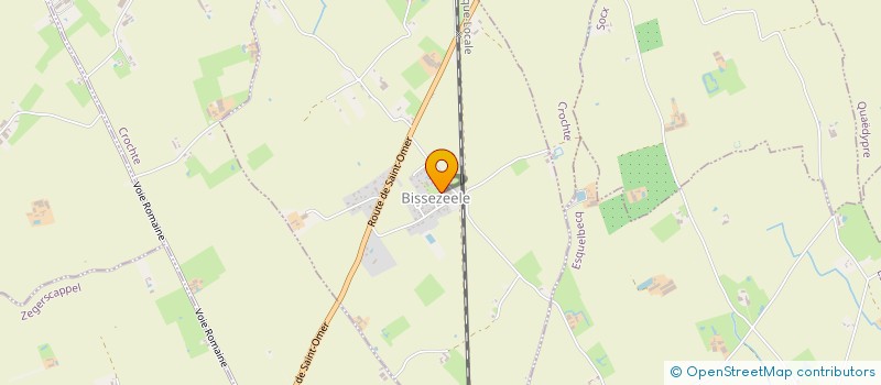 localisation de l'entreprise A NOUS D'EU  BISSEZEELE