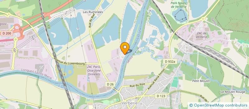 localisation de l'entreprise A NOUS LA LUNE  LONGUEIL-SAINTE-MARIE