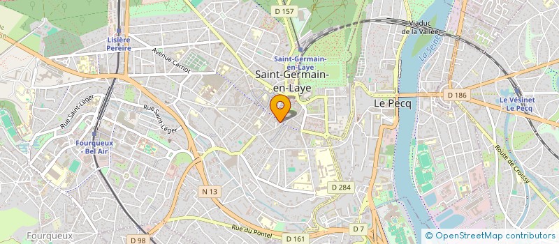 localisation de l'entreprise A NOUS LES ETOILES à SAINT-GERMAIN-EN-LAYE