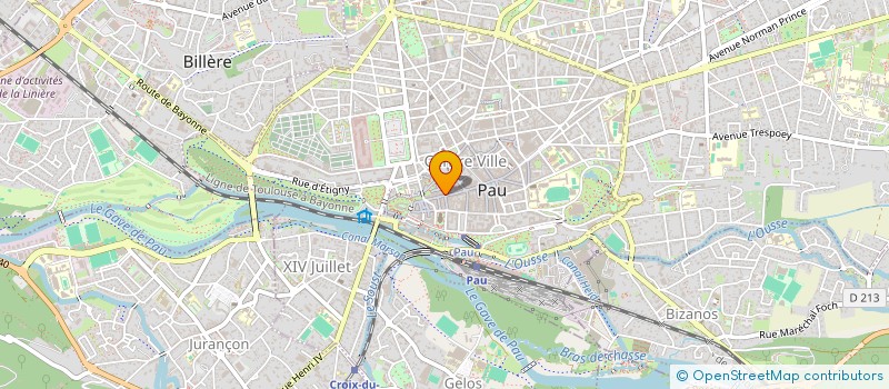 localisation de l'entreprise A NOUSTE à PAU