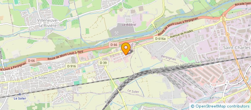 localisation de l'entreprise A NOVA STRADA  LE SOLER