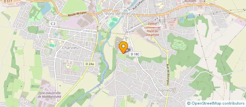 localisation de l'entreprise A. NRJ MENUISERIE ET ISOLATION  OYTIER-SAINT-OBLAS