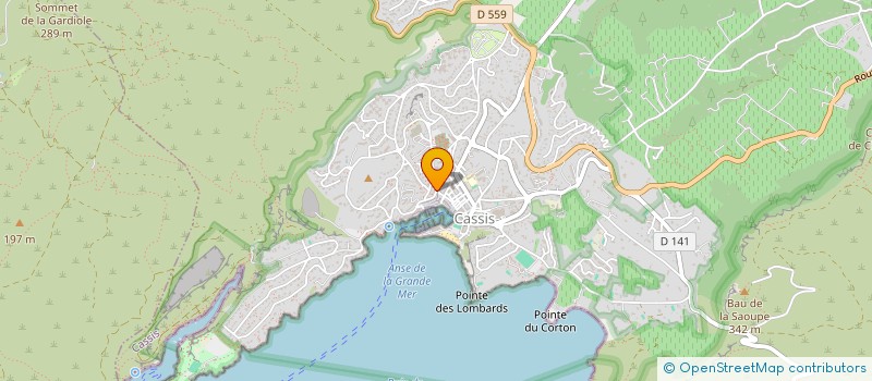 localisation de l'entreprise A O C  CASSIS