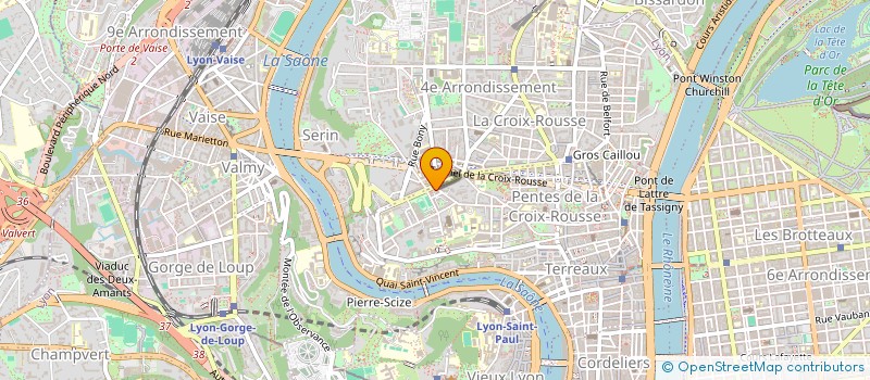 localisation de l'entreprise A.O.D ANDRADA OLIVIER DEPANNAGE à LYON