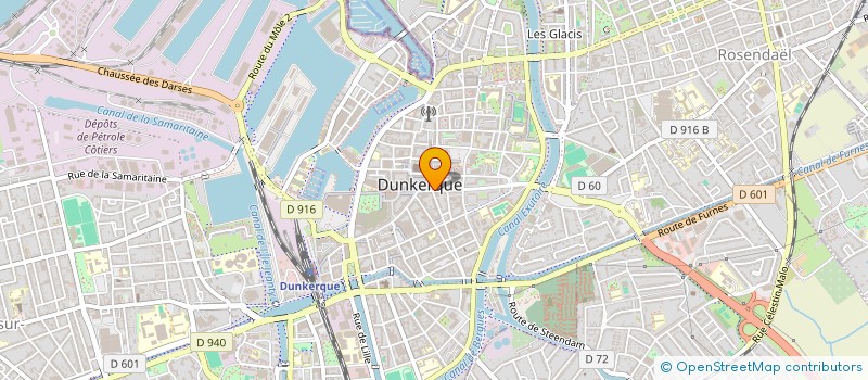 localisation de l'entreprise A.O L'ECRIN à DUNKERQUE