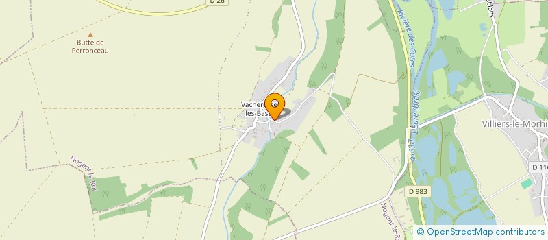 localisation de l'entreprise A.O.M. à NOGENT-LE-ROI