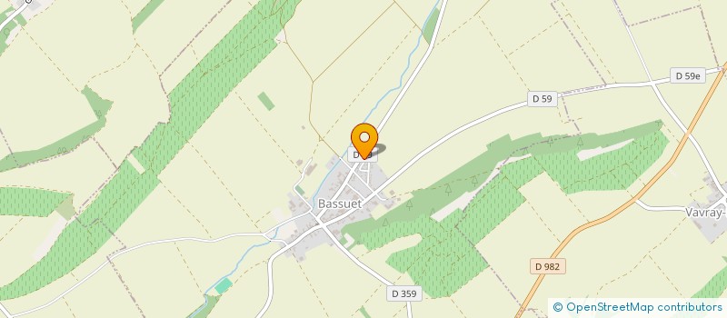 localisation de l'entreprise A&O MARNE-TOITURE  BASSUET