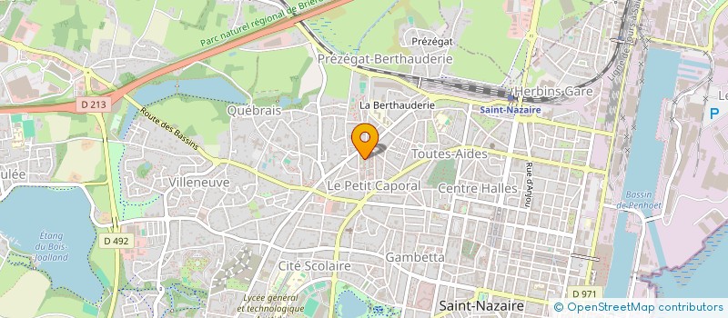 localisation de l'entreprise A.O. MECA AUTO  SAINT-NAZAIRE