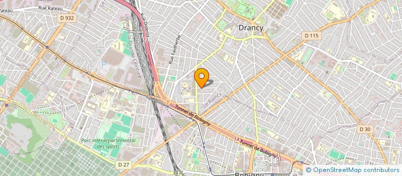 localisation de l'entreprise A&O WASH  DRANCY