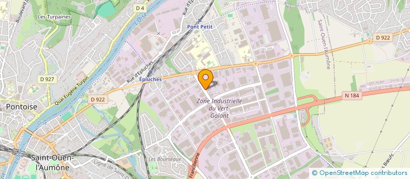 localisation de l'entreprise A.OGER CONSULTANTS ET SERVICES à SAINT-OUEN-L'AUMONE