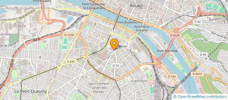 localisation de l'entreprise A OLLIVIER à ROUEN