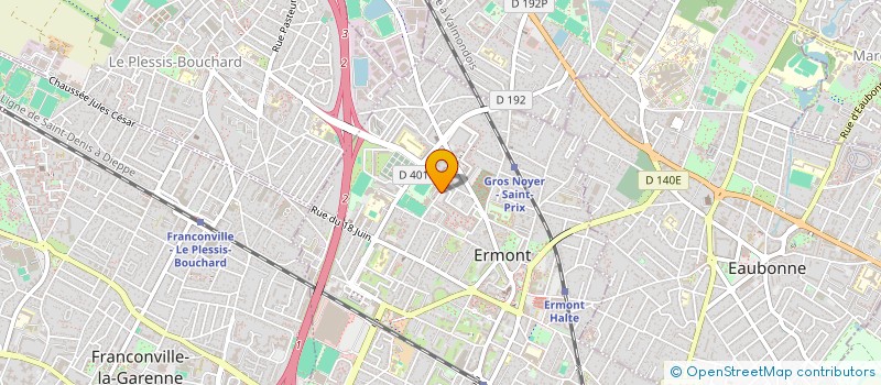 localisation de l'entreprise A ONE  ERMONT