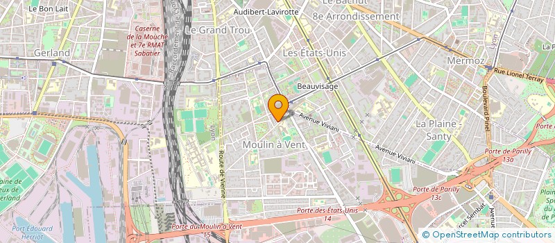 localisation de l'entreprise A P A à VENISSIEUX