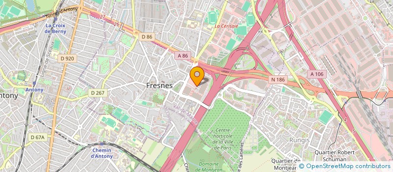 localisation de l'entreprise A.P.A.C.H. à FRESNES