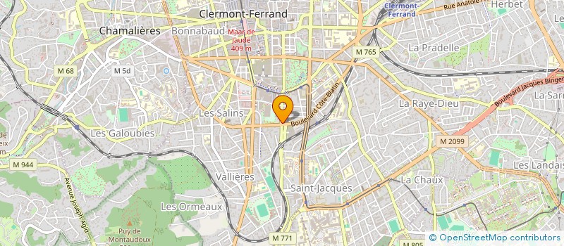 localisation de l'entreprise A.P.A.D. à PUTEAUX