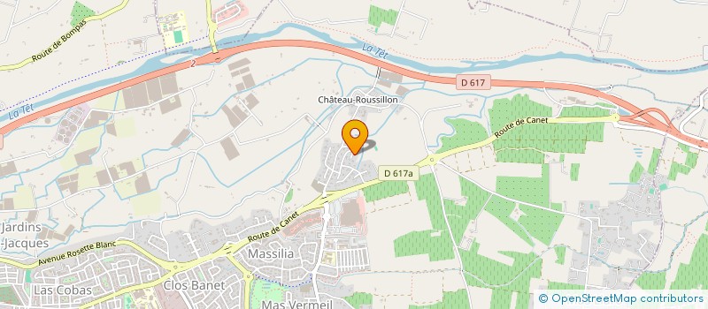 localisation de l'entreprise A P A D à PERPIGNAN