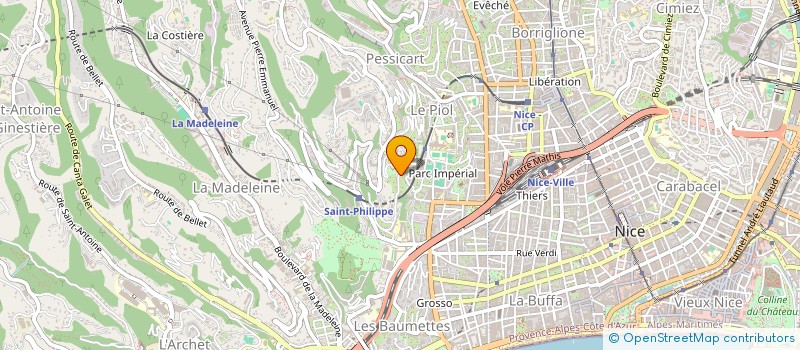 localisation de l'entreprise A P A D à NICE