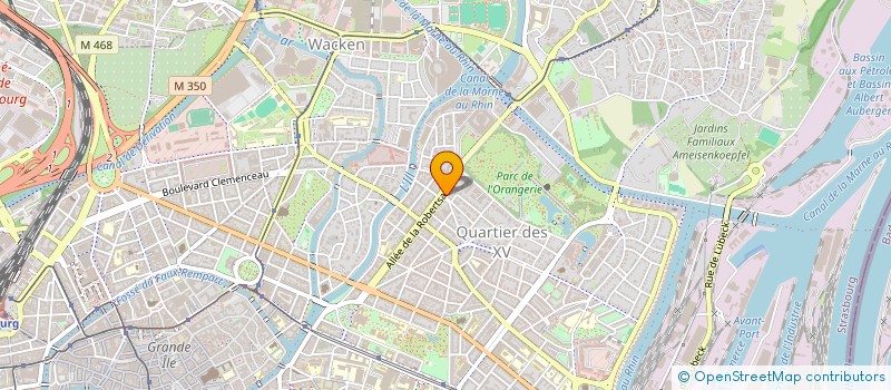 localisation de l'entreprise A.P.A EXPERTISE  STRASBOURG