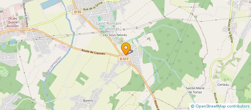 localisation de l'entreprise A.P.A.G.P. ASSOCIATION POUR LA PRESERVATION  DES ARTS GRAPHIQUE DANS LA PUBLICITE  PANOSSAS