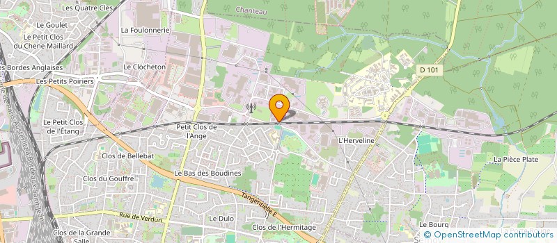 localisation de l'entreprise A.P.A. RENOVATION à FLEURY-LES-AUBRAIS