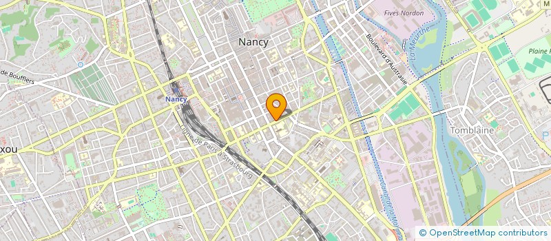 localisation de l'entreprise A P A V A T RADIO FAJET  NANCY